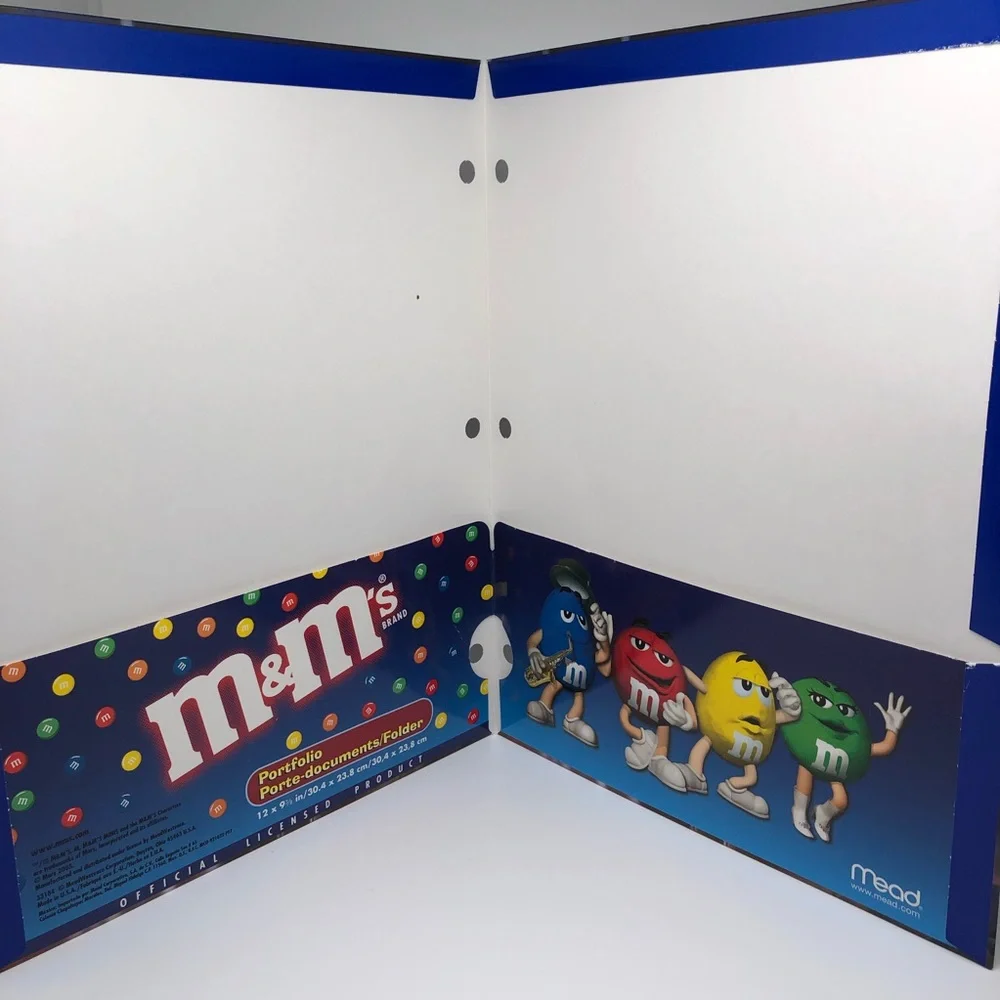 2003 M&Ms Folder “Be the ball” Basketball Vintage Style